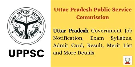 Uttar Pradesh Public Service Commission .